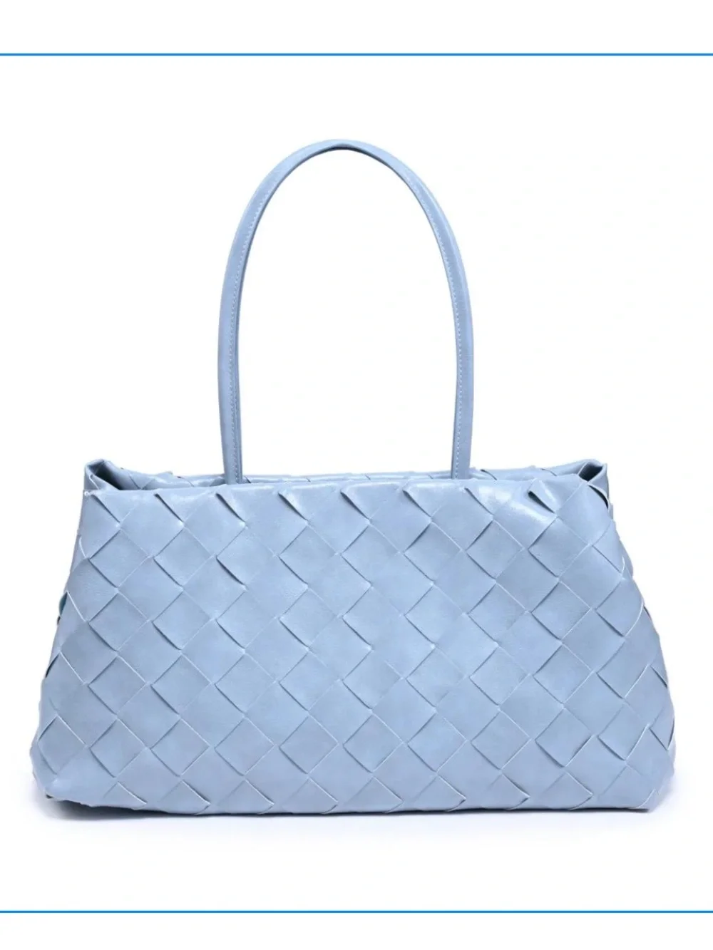 NWT Mode Luxe Elsy Satchel - Blue